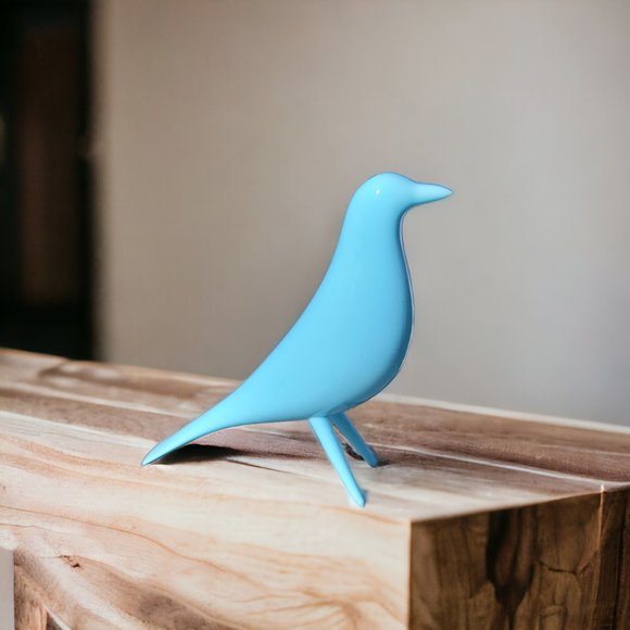 Mini Mid Century Modern Depression Style Eames Retro Bird Figurine - Picture 4 of 6
